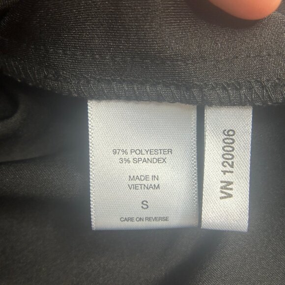 EUC 7th Avenue New York & Co Design Studio Women's Black Blouse Size Small - Picture 8 of 11